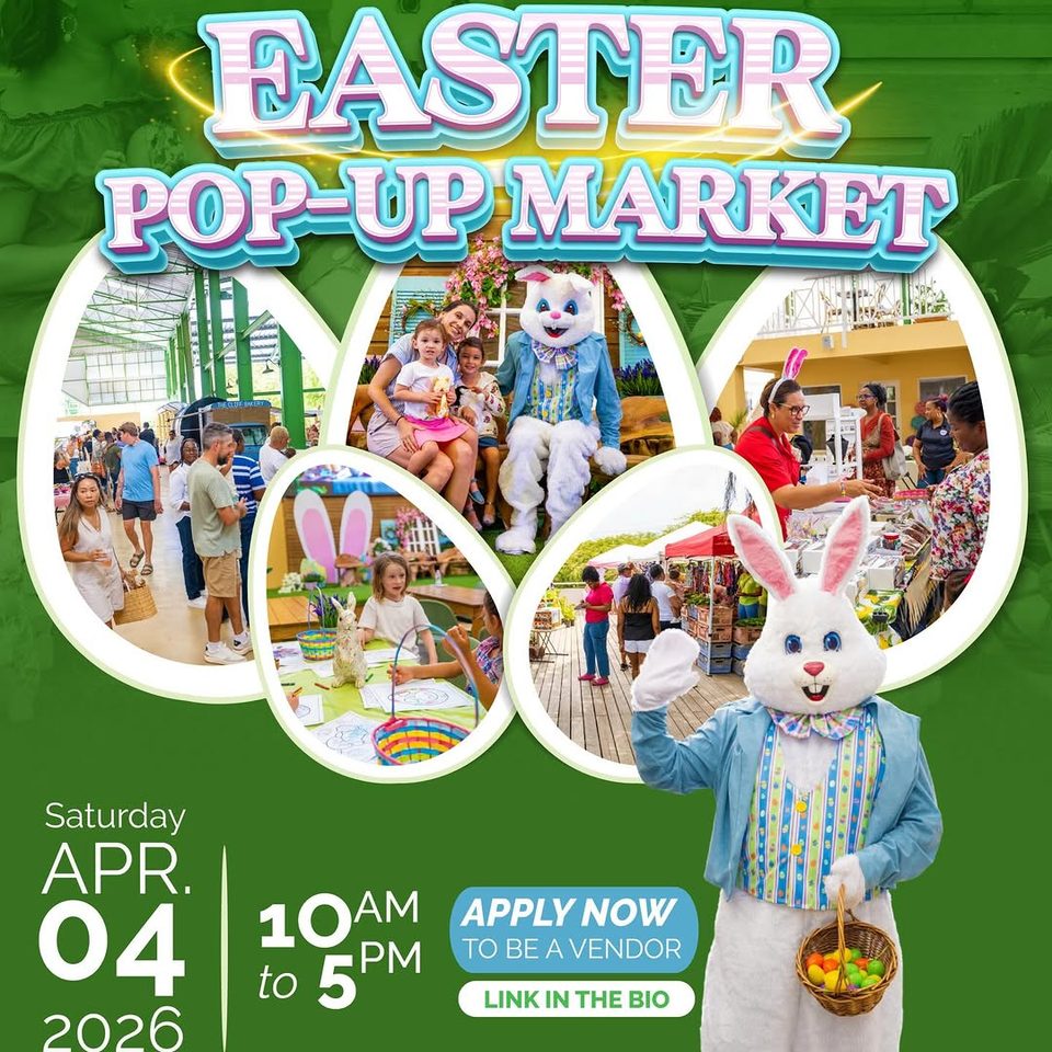 Event poster for Easter Pop-Up Market (Haymans Market)