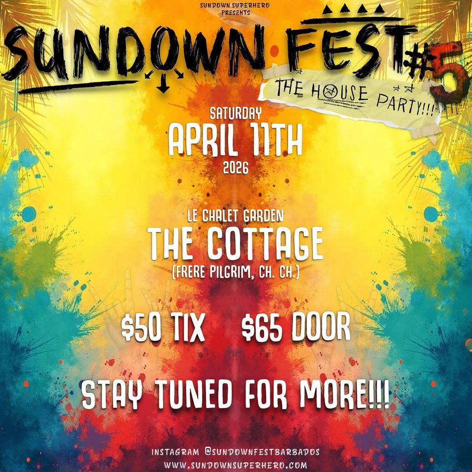 Event poster for Sundown Fest #5: The House Party (House Party Edition)